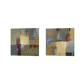 2 Piece Canvas Art Set, Blue A209