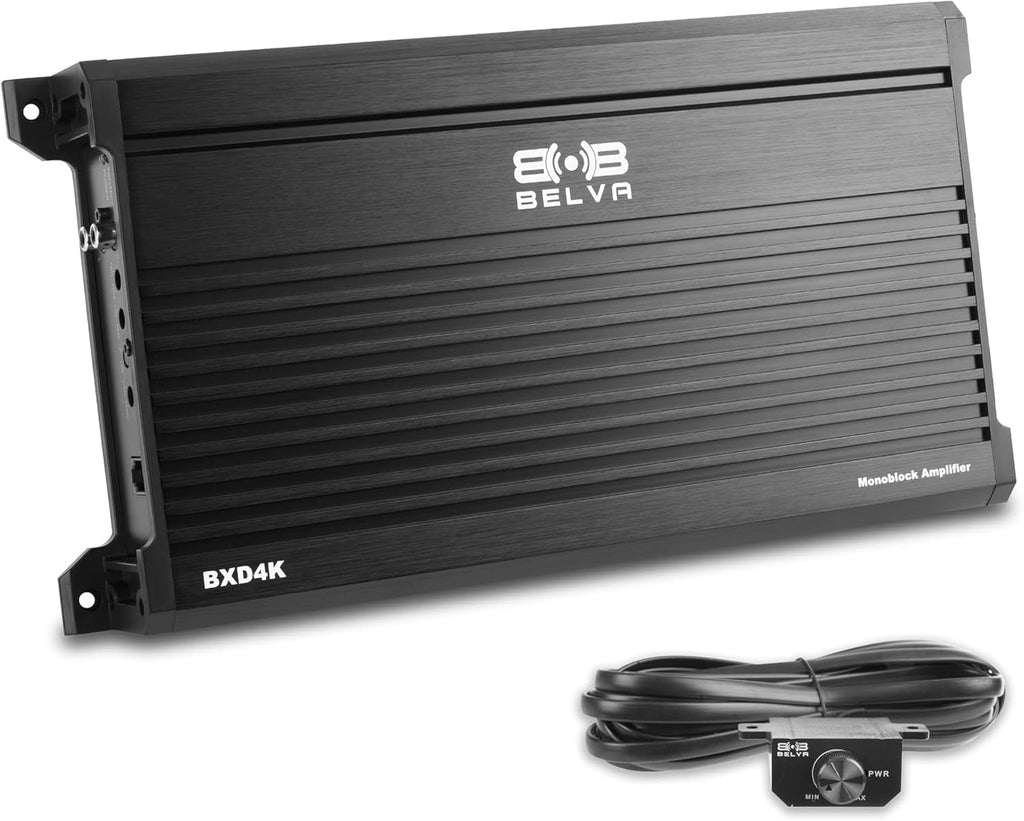 640W Peak 2-Ohm Stable Class-A/B 4-Channel Car Audio MOSFET Amplifier Pack of 2 A692