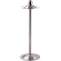 304 Stainless Steel Kitchen Utensil Holder Organizer with 6 Hooks T176