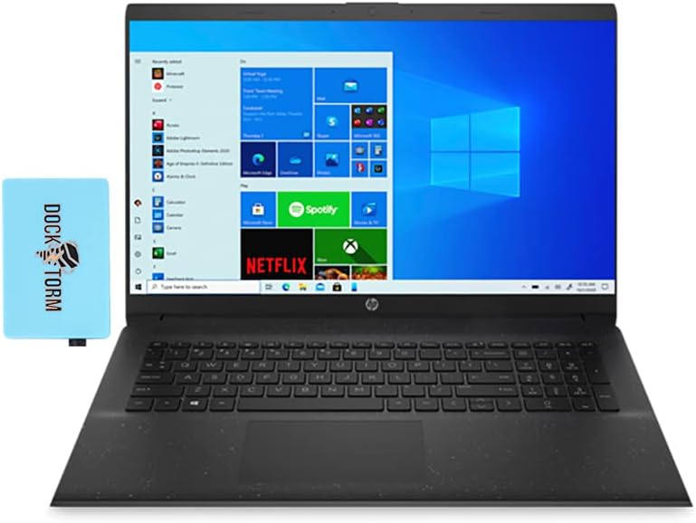 17.3" HD+ Laptop, AMD Athlon Gold 3150U, 8GB RAM, 128GB PCIe SSD + 1TB HDD, AMD Radeon, Win 10 Home V42031