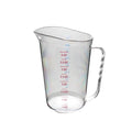 Clear Polycarbonate Measuring Cup, 4 Qt, Pack of 12 R2415
