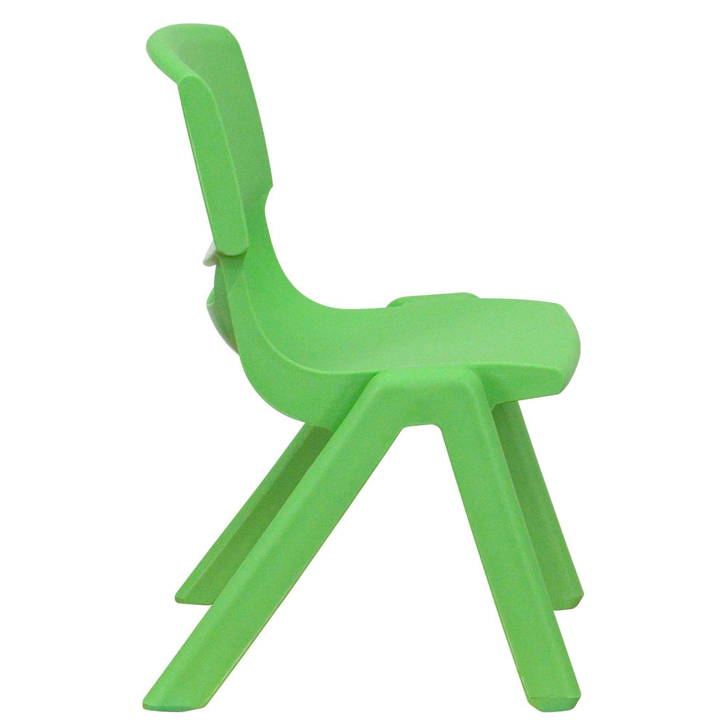 4 Pack Plastic Stackable School Chairs W87194
