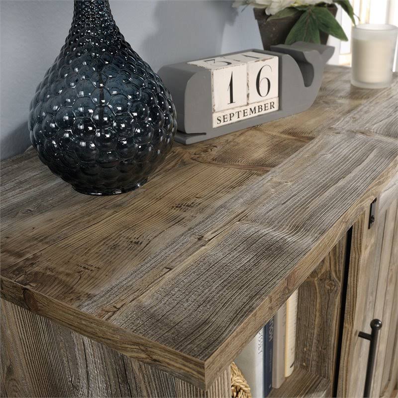 Rustic Cedar Accent Storage Cabinet I63232