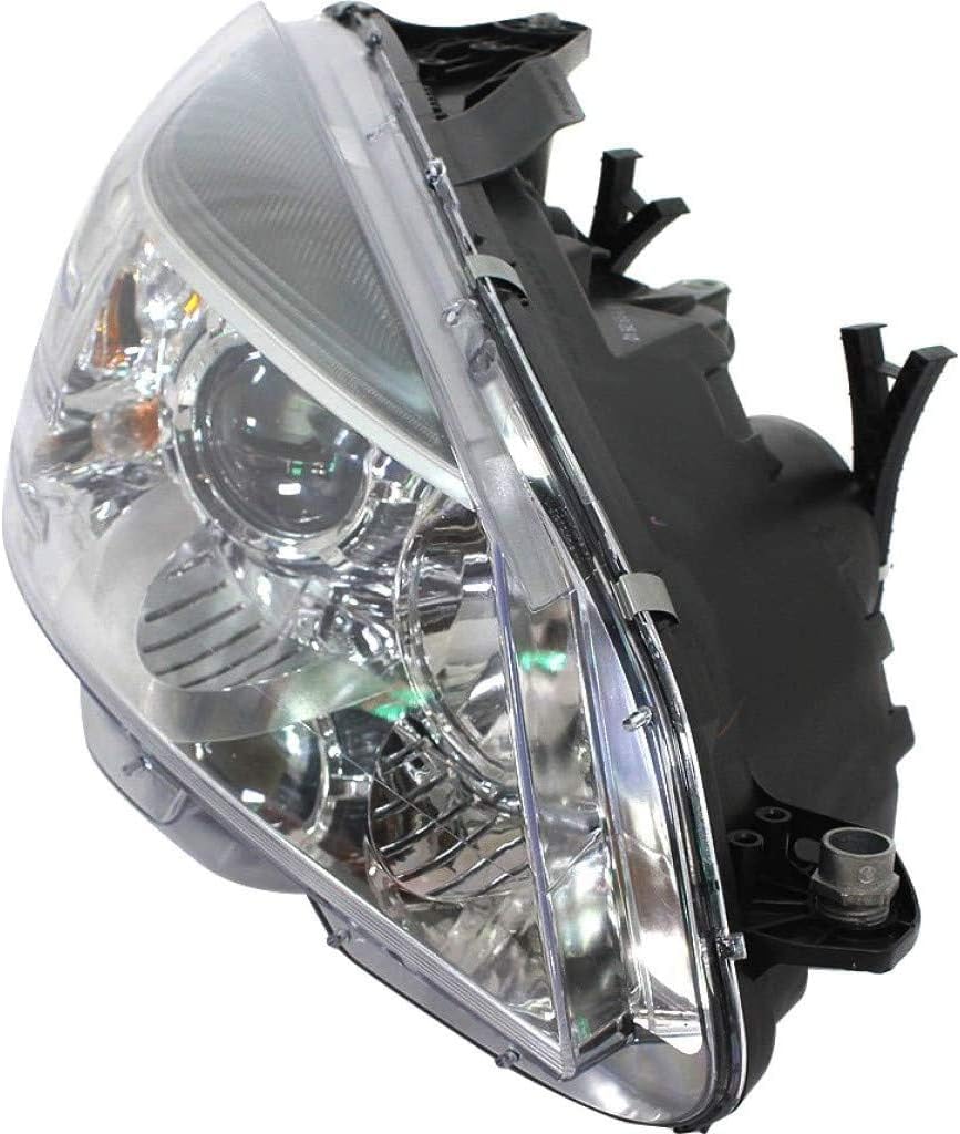 Chrome Headlight Pair for Mercedes-Benz C250 2010 2011 I65503