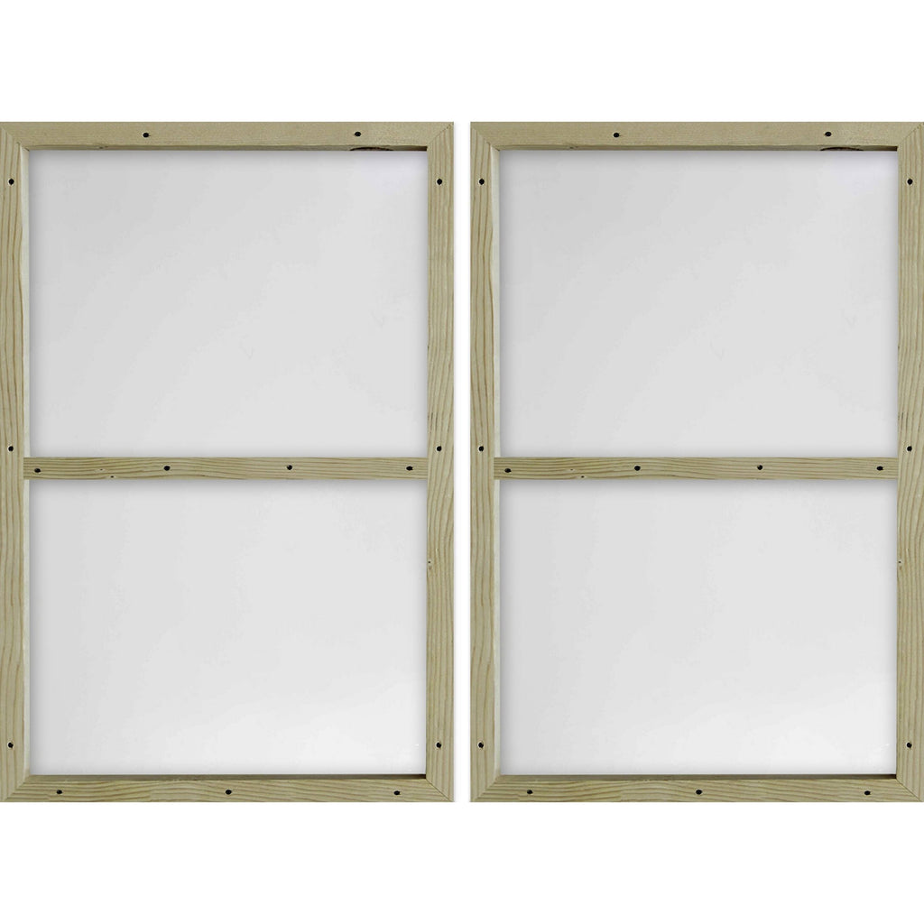 Blue Verticals Diptych - 48 x 36 S78346