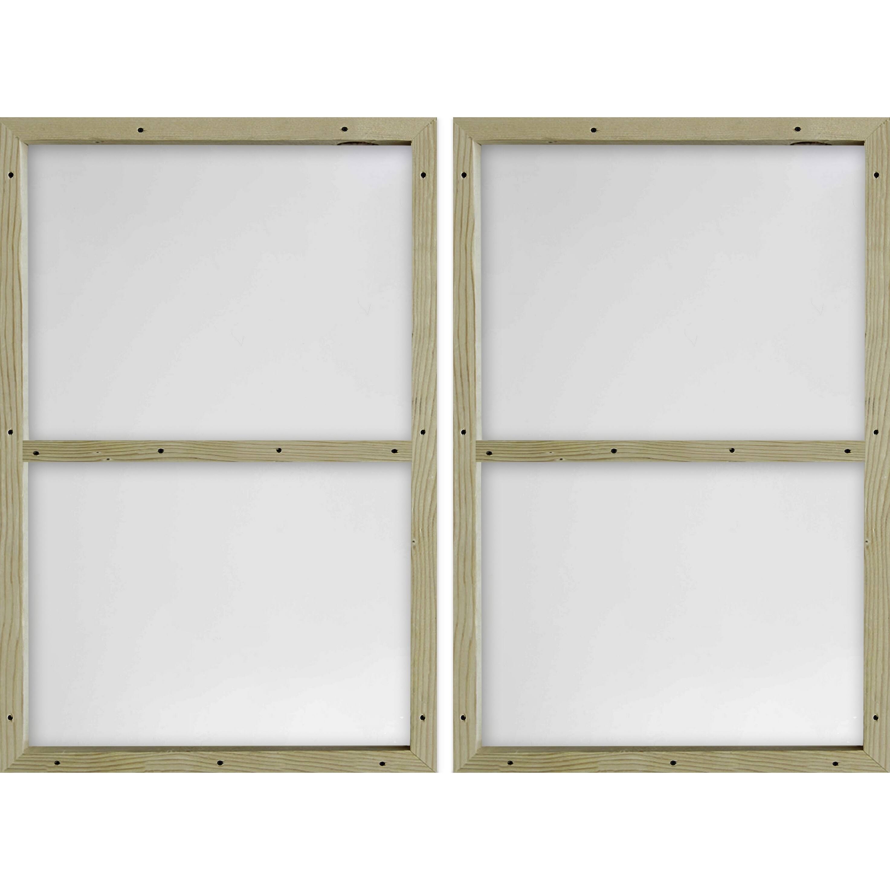 Blue Verticals Diptych - 48 x 36 S78346