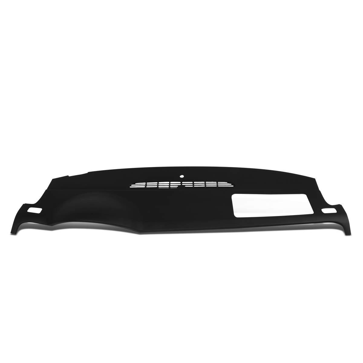 Black ABS Dash Board Skin Cover Cap Overlay L3415