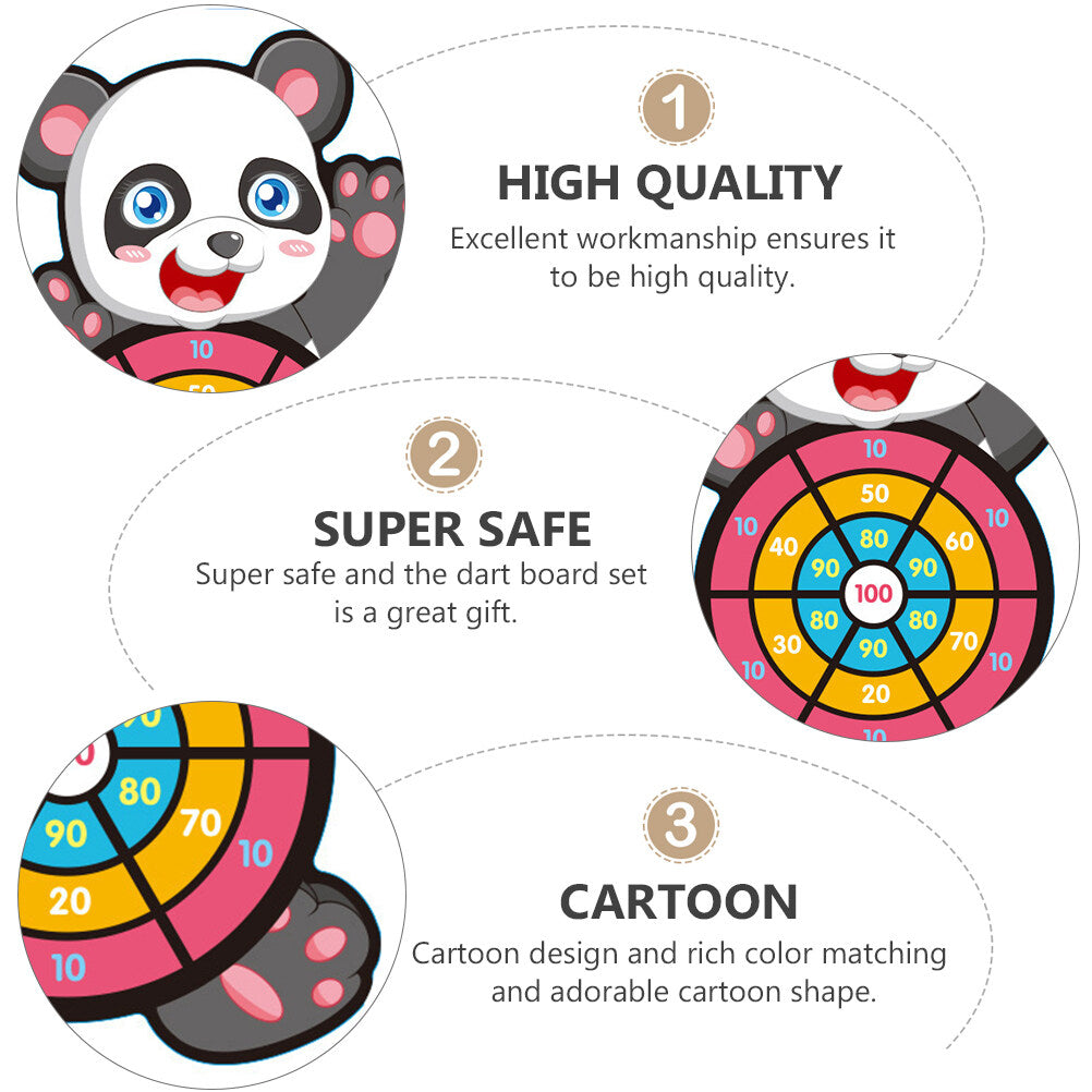 Sticky Ball Dart Board Toy Y726487