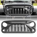 Matte Black Front Grill for Jeep Wrangler JK J5903
