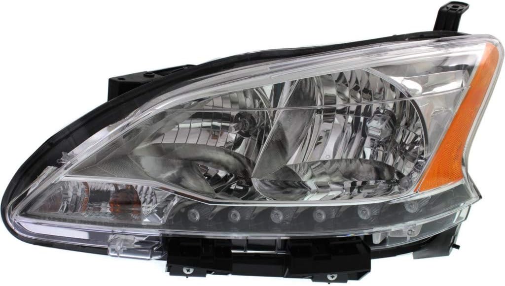 Headlight Assembly Pair for Nissan Sentra 2013-2015 I2601