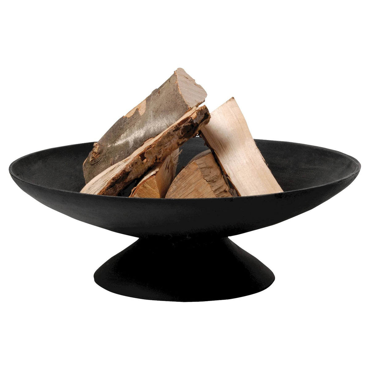 Black Cast Iron Wood Burning Fire Pit U8834