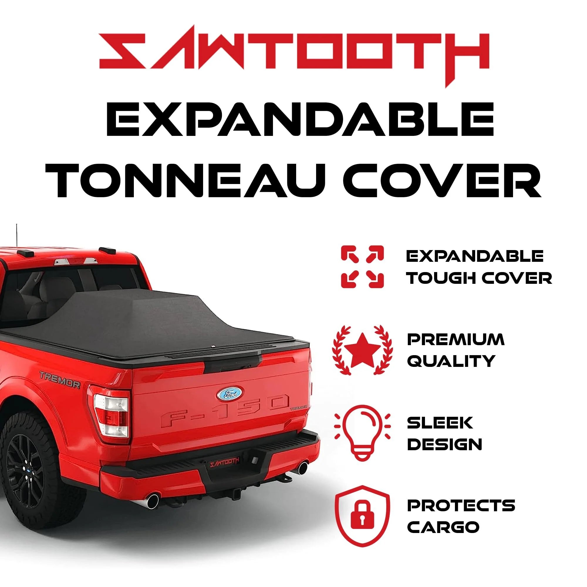 Sawtooth Expandable Tonneau Cover S96013