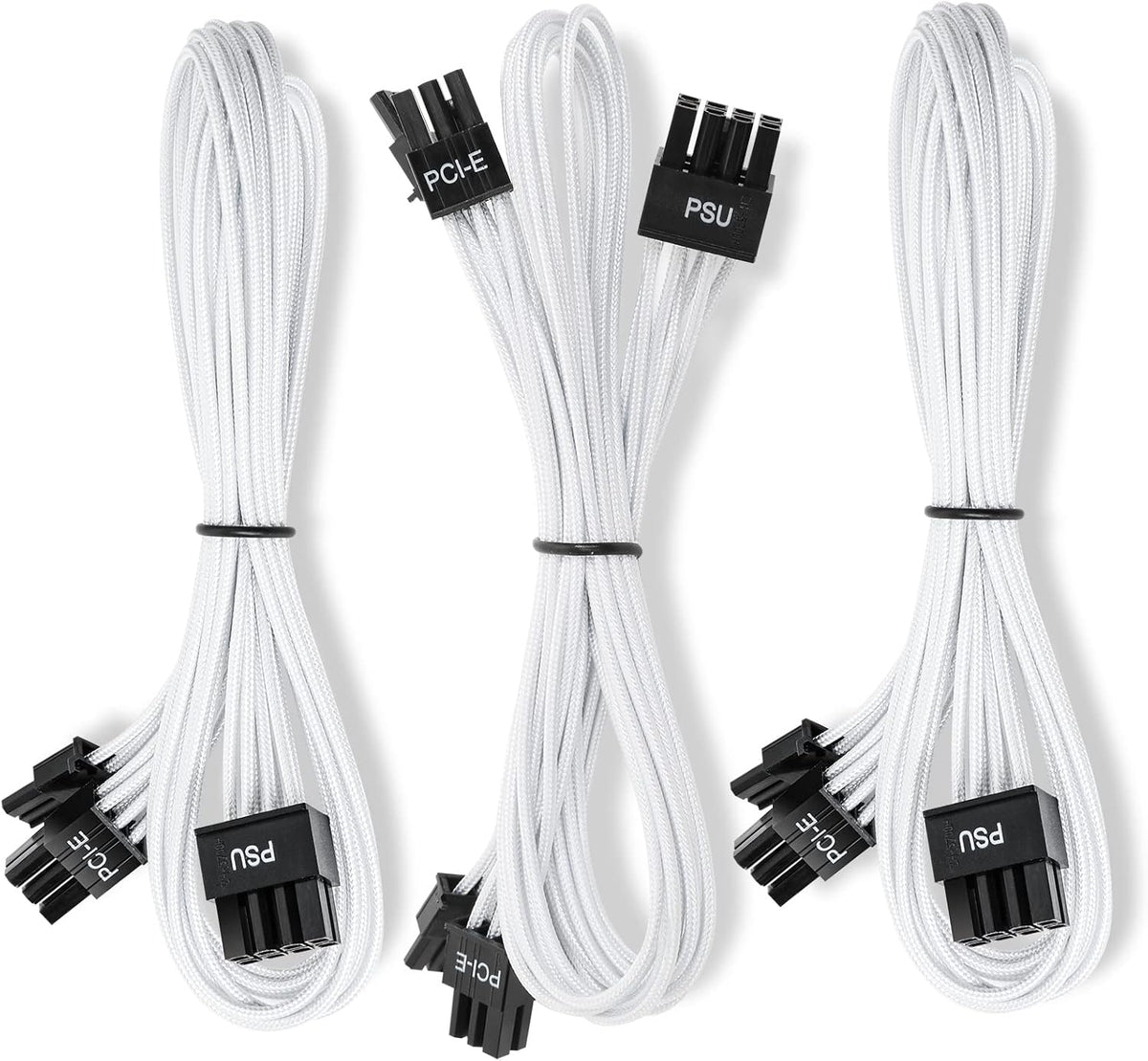 Mod White Sleeved Modular PSU Cable Set C3295