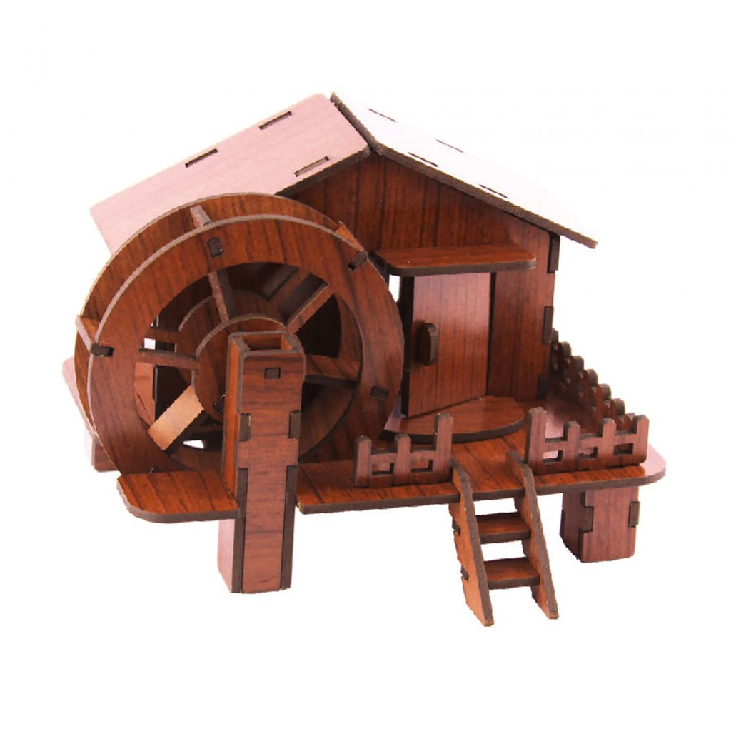 3D Wooden Puzzle House Construction Toy DIY Craft Learning Toy F47874