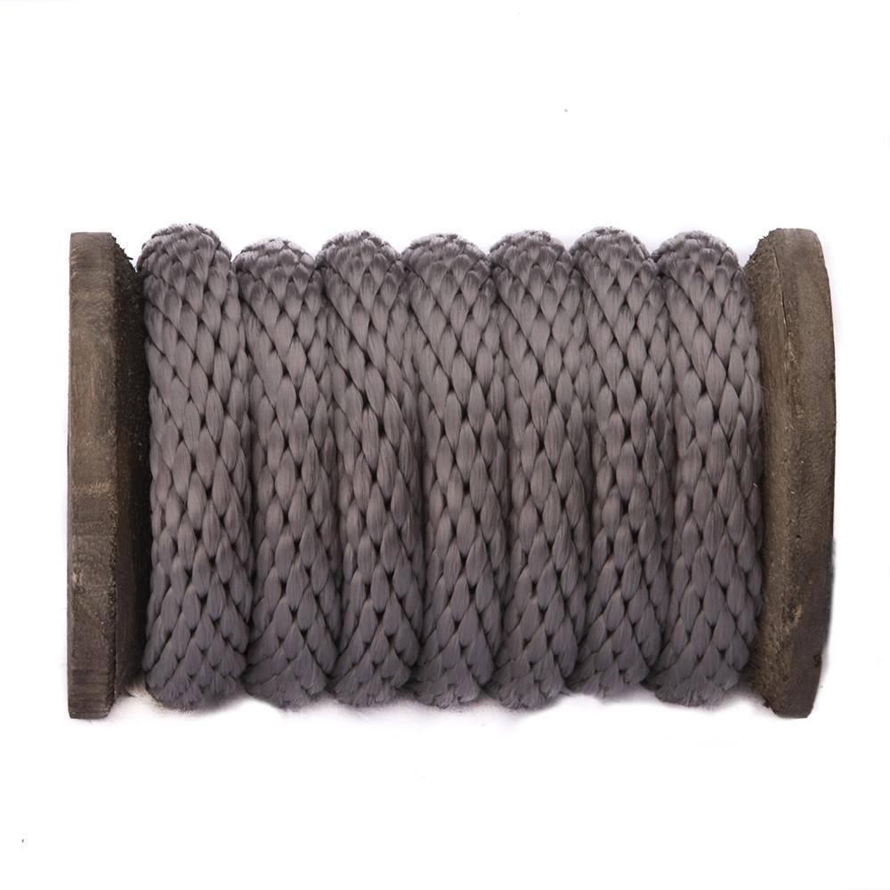 Silver Braided Utility Rope 5/8 inch x 100 Feet R5086