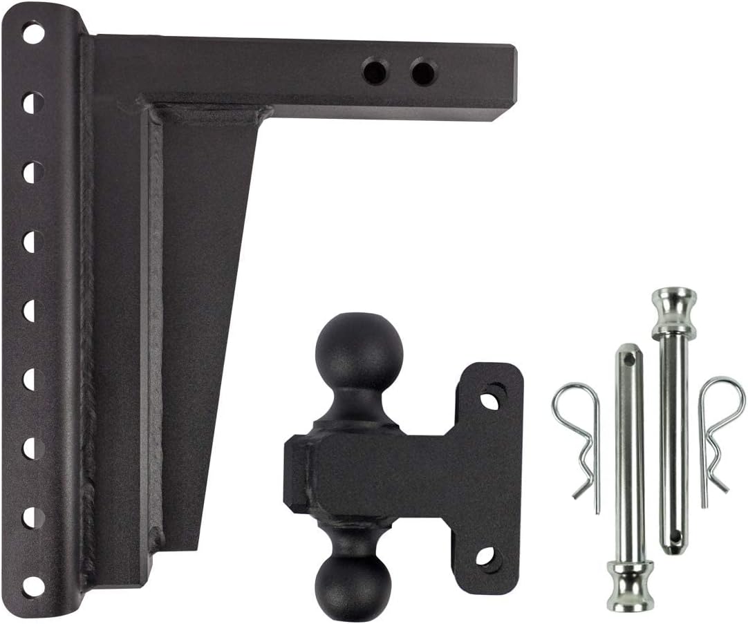 2" Adjustable Extreme Duty Trailer Hitch with Dual Ball M456