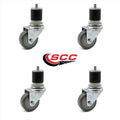 Swivel Caster with Expanding Stem, Set of 4 N444