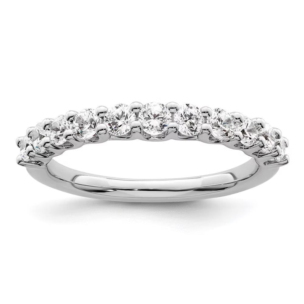 14k White Gold Lab Grown Diamond Band B789591