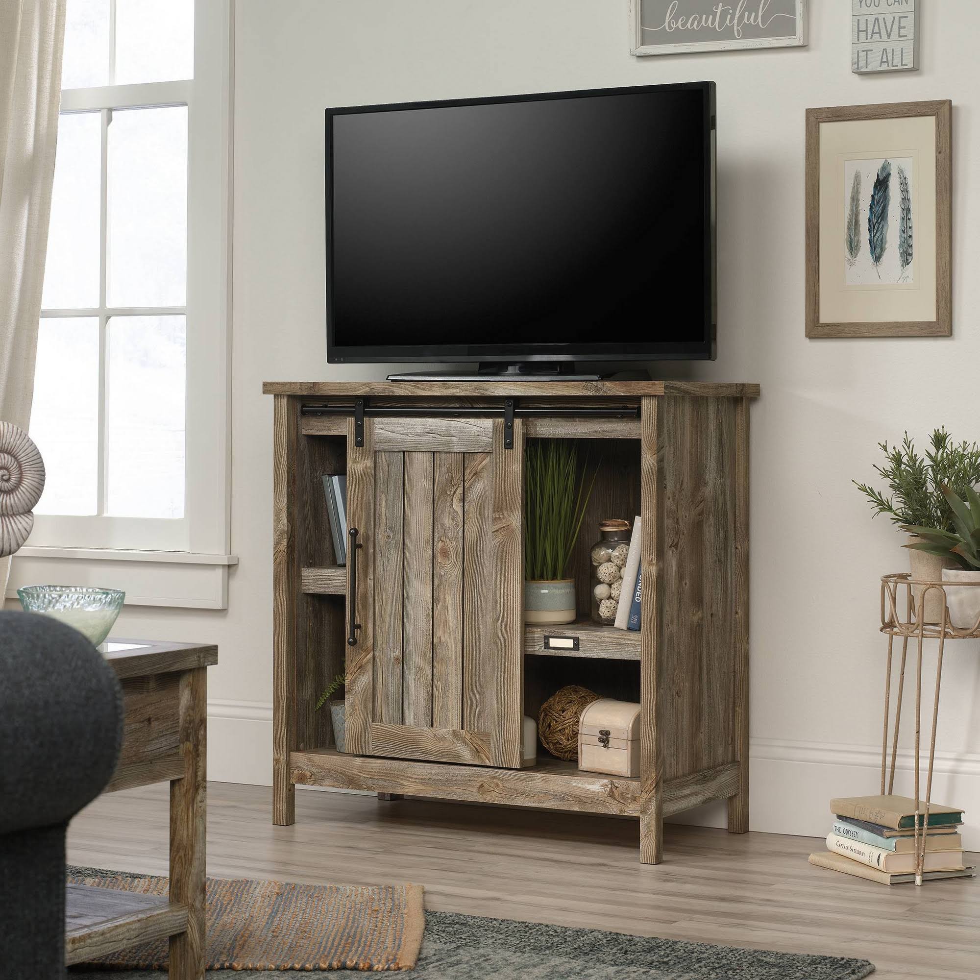 Rustic Cedar Accent Storage Cabinet I63232