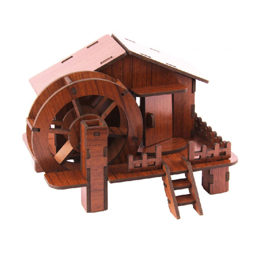 3D Wooden Puzzle House Construction Toy DIY Craft Learning Toy F47874