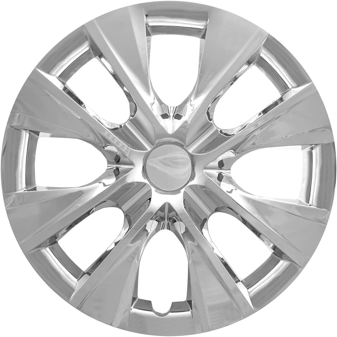 Set of 4 Chrome 8 Spoke 15" Wheel Covers K813772