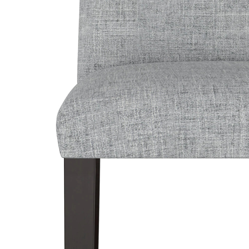 Pumice Gray Linen Dining Chair X3173