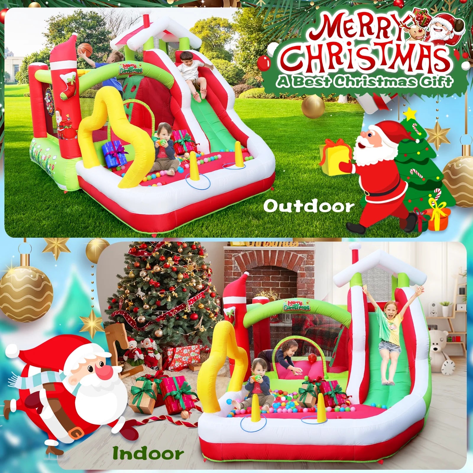 Inflatable Bouncer with Blower Y936
