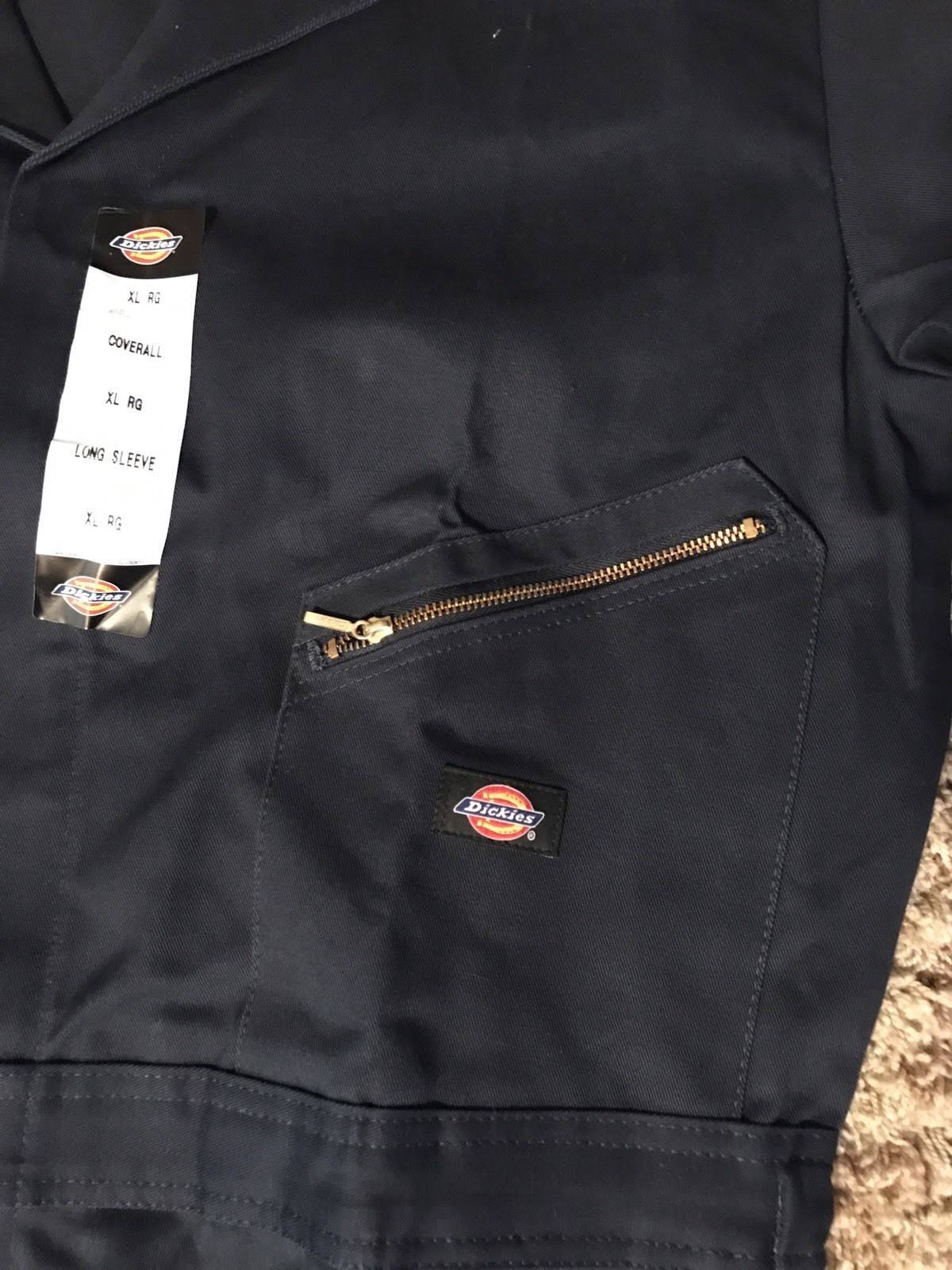 Dark Navy Cotton Coverall I3533