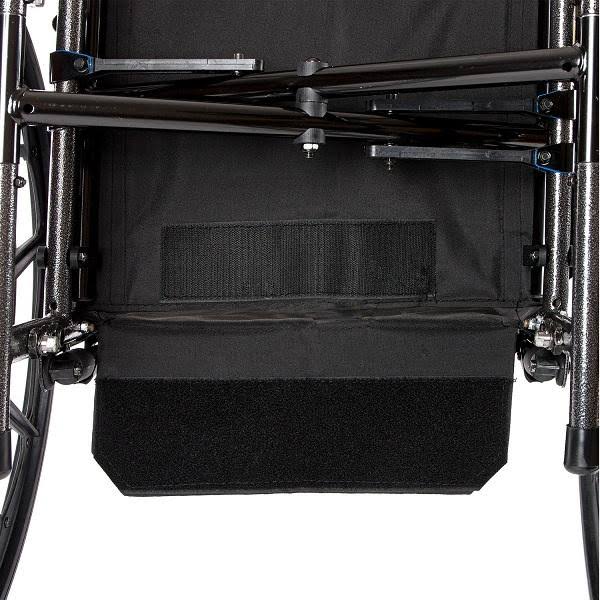 Lightweight Dual Axle Wheelchair with Adjustable Detachable Arms, Elevating Leg Rests, 20x22 G28034