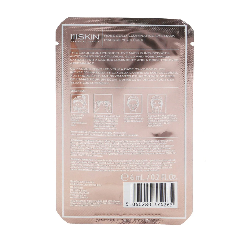 Rose Gold Illuminating Eye Mask B8016