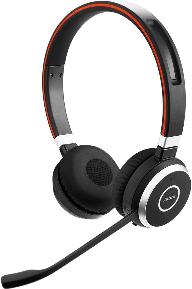 Jabra Evolve 65 UC Wireless Headset Mono with Link 370 USB Adapter Bluetooth Headset K7457
