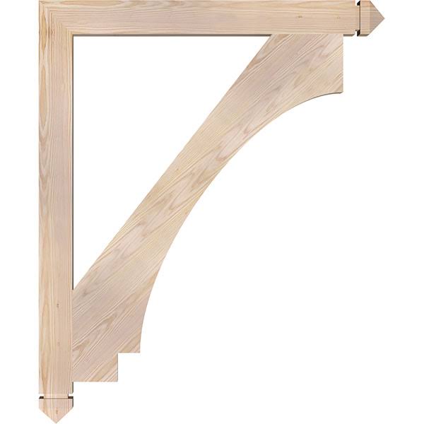 3 1/2x22W x 36x22D x 44x22H Douglas Fir Bracket L745