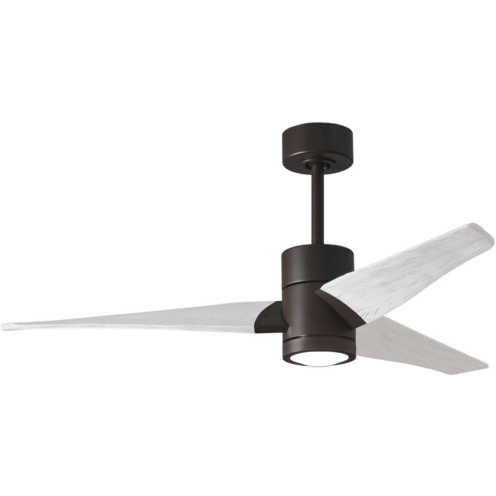 Textured Bronze and Matte White Ceiling Fan Z1863