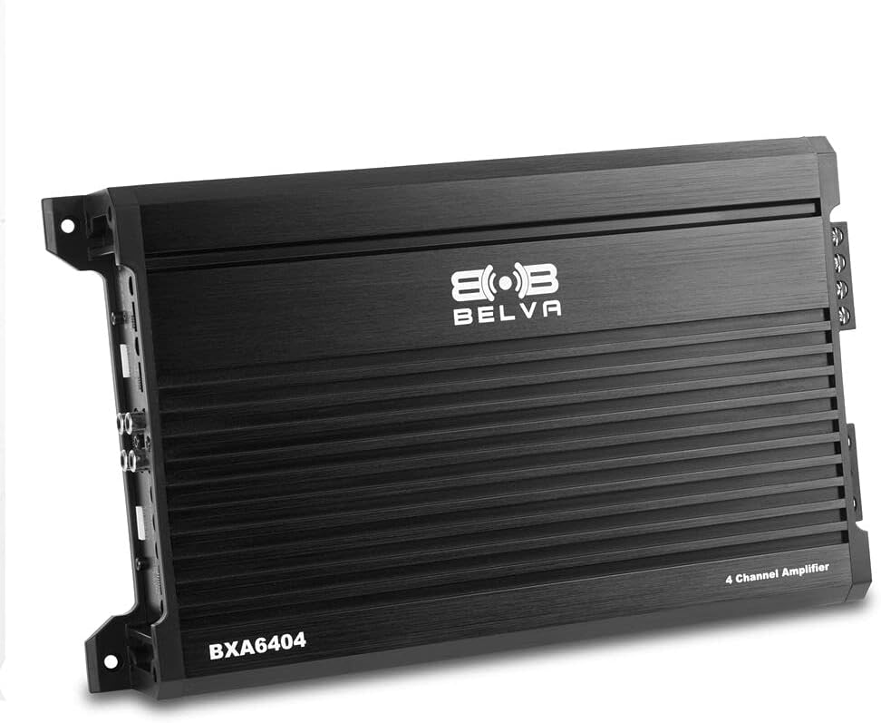 640W Peak 2-Ohm Stable Class-A/B 4-Channel Car Audio MOSFET Amplifier Pack of 2 A692