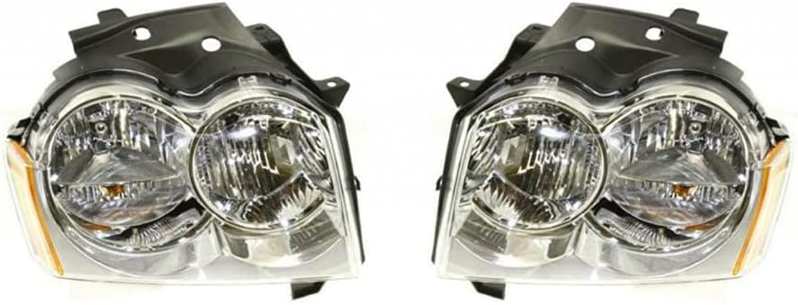 Headlight Assembly for Jeep Grand Cherokee 2005-2007 Passenger Side A49982