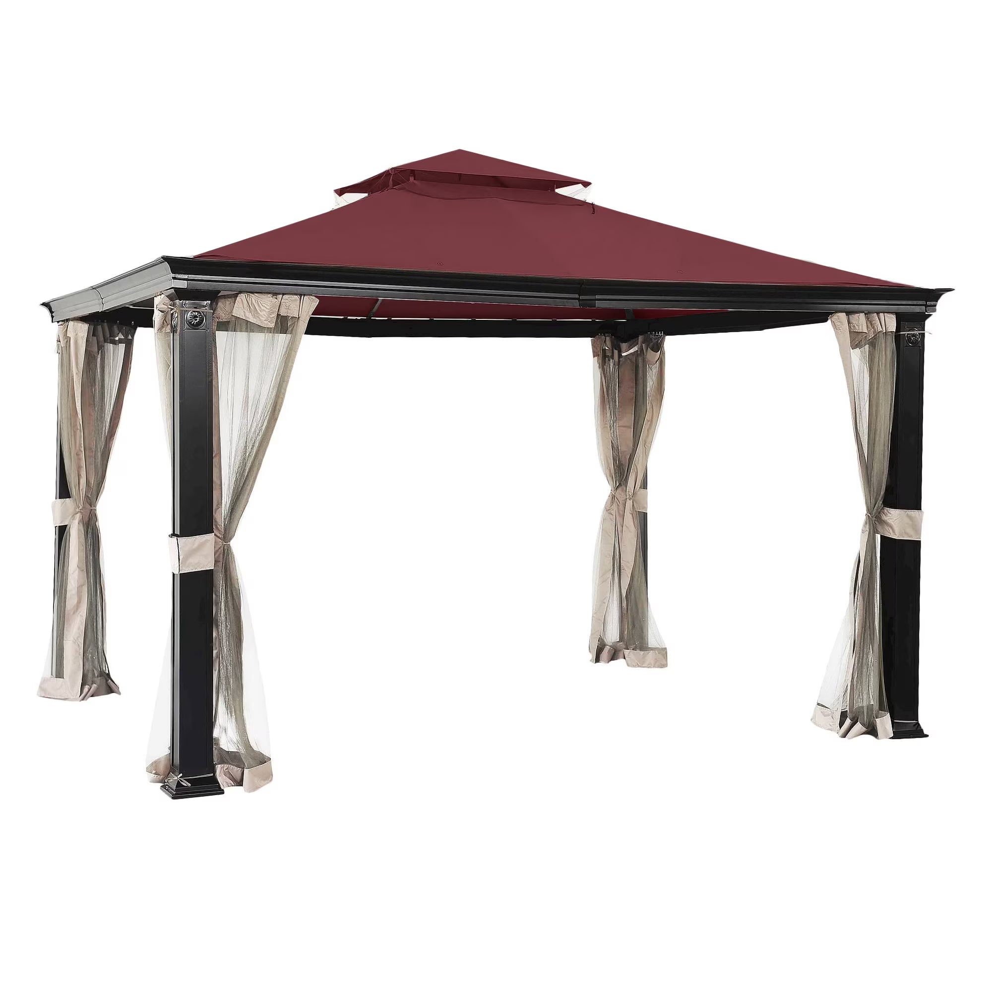 10' x 12' Gazebo Replacement Canopy Top Cover Q138