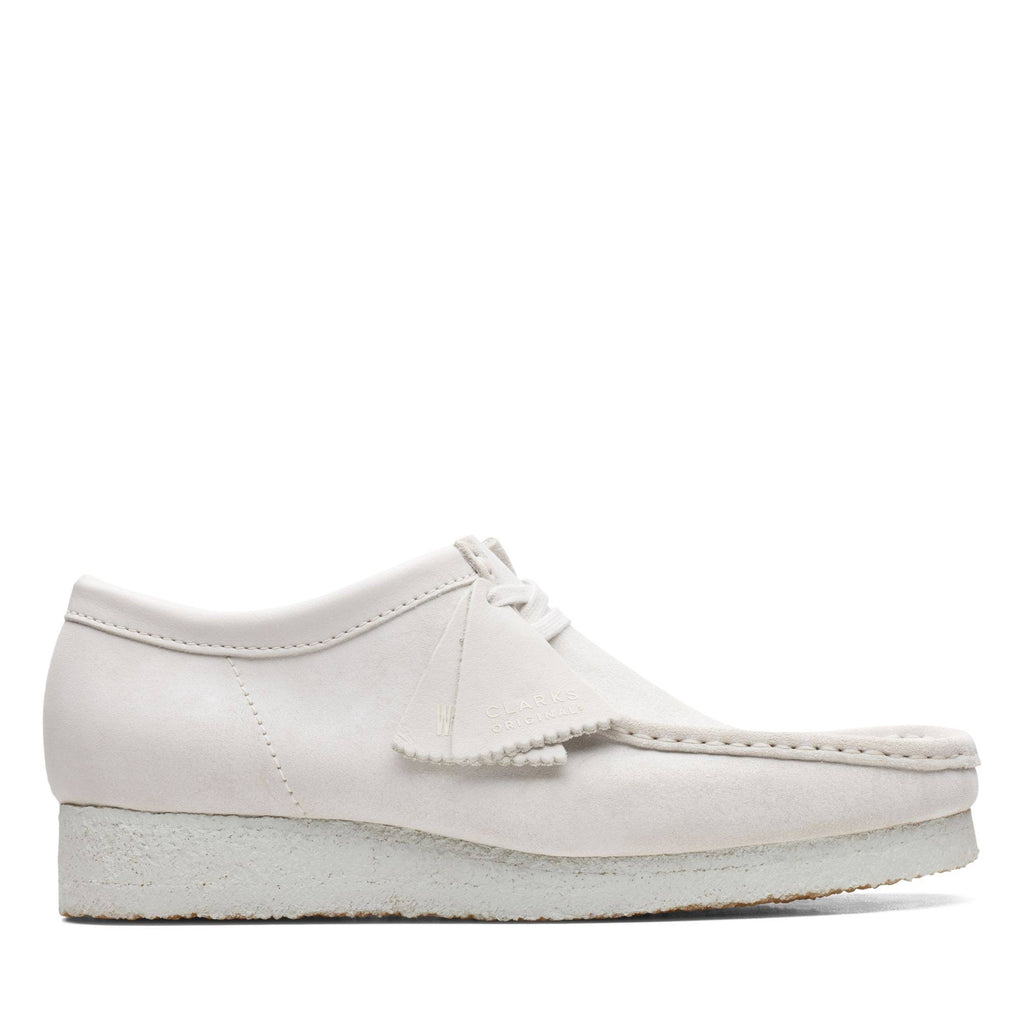 Clarks Men's Wallabee White Chalky Suede - 10.5 P39697