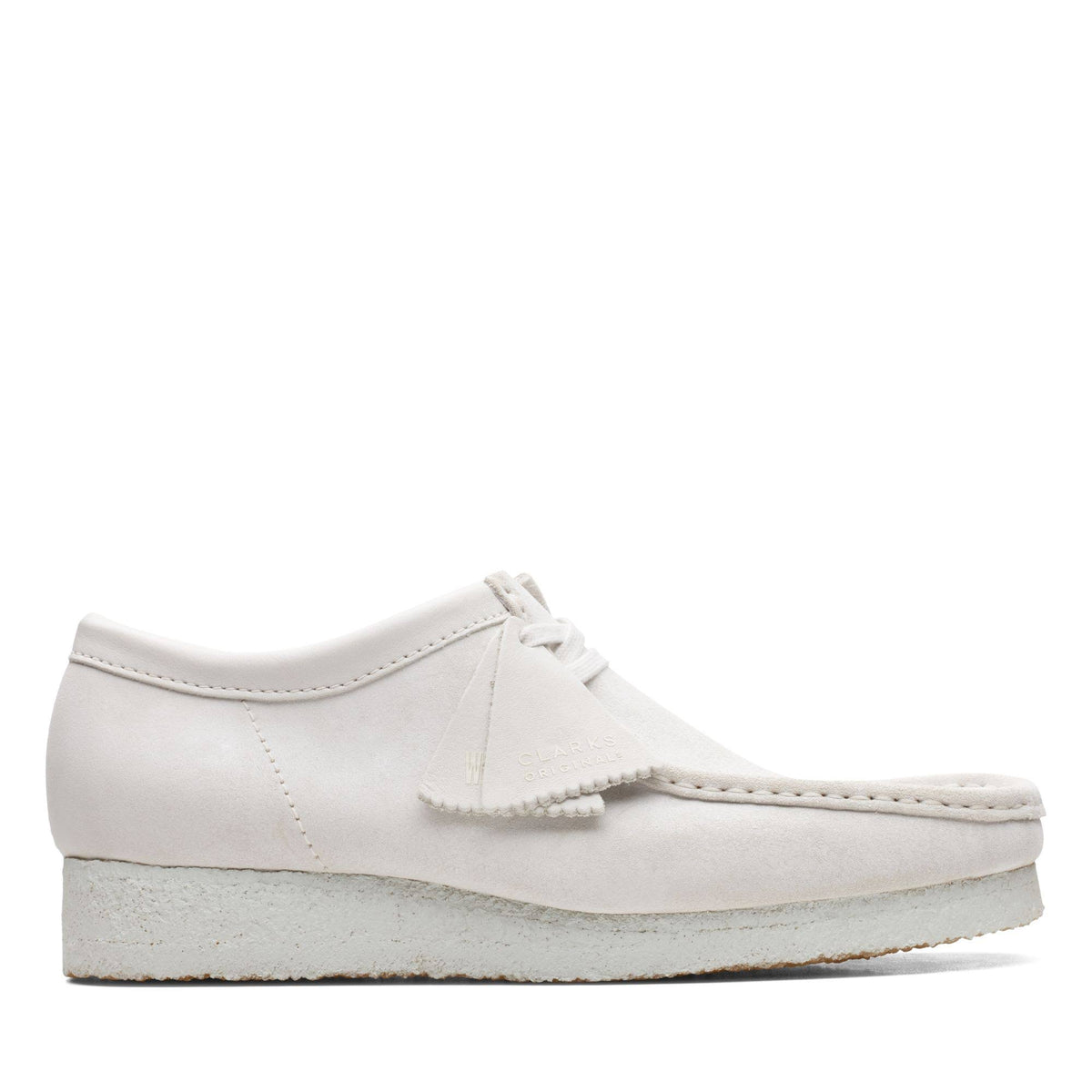 Clarks Men's Wallabee White Chalky Suede - 10.5 P39697