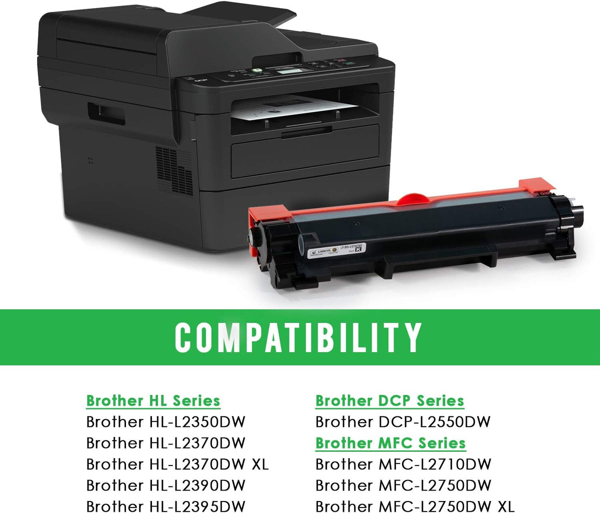4-Pack High Yield Toner Cartridge C696329