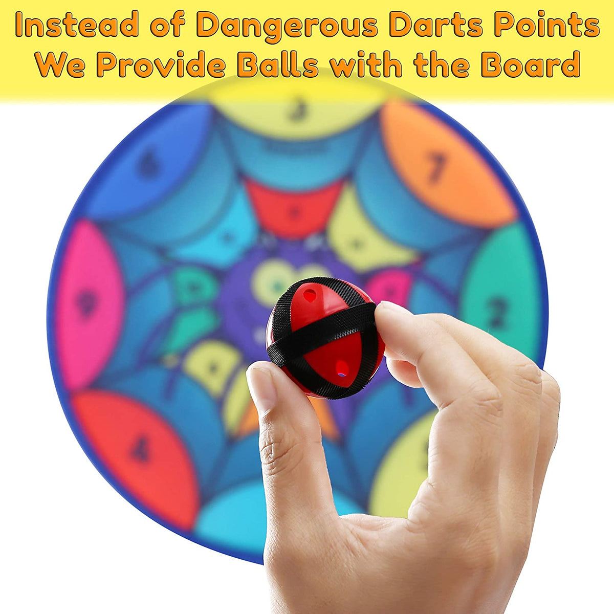 Spider Dart Board Game with 6 Balls N292