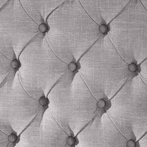 Tufted Fabric Headboard, Queen/Full, Sand U142467