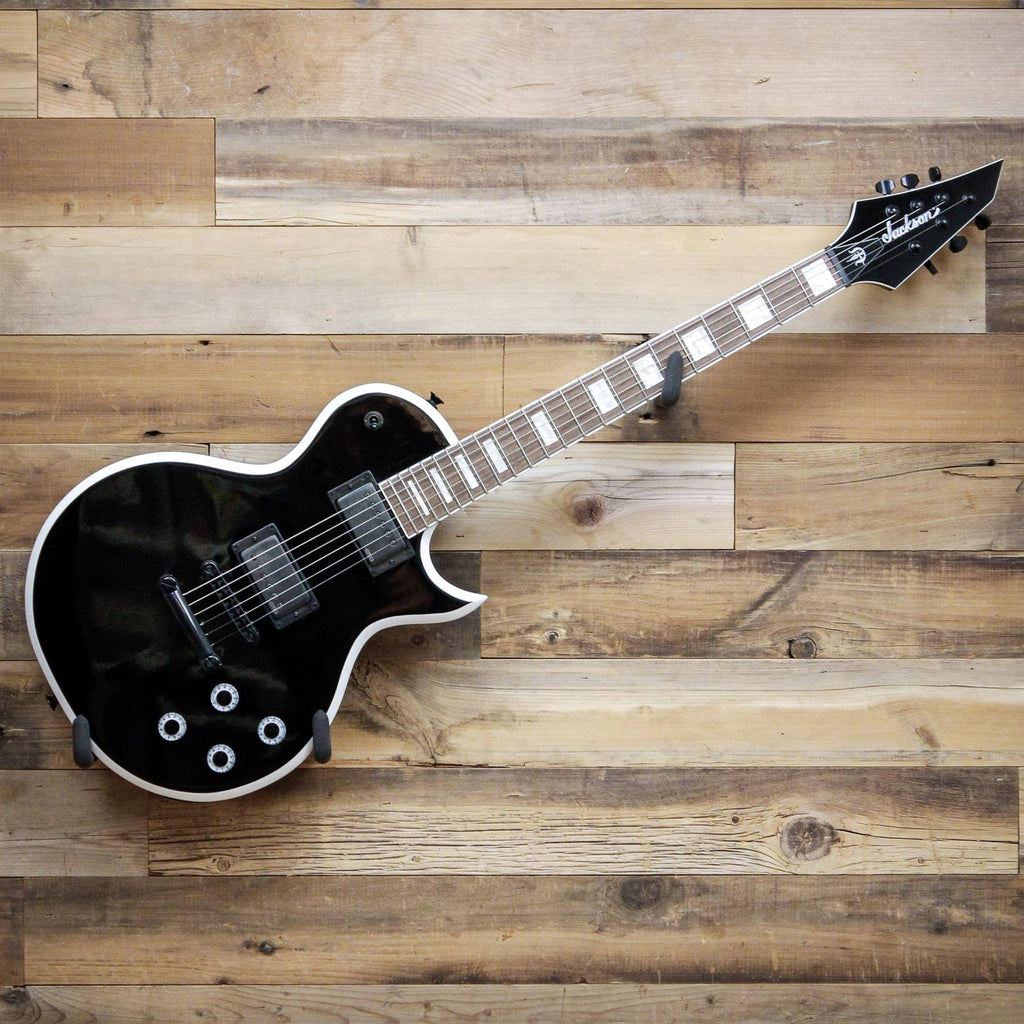 Black with White Bevels Electric Guitar C9090