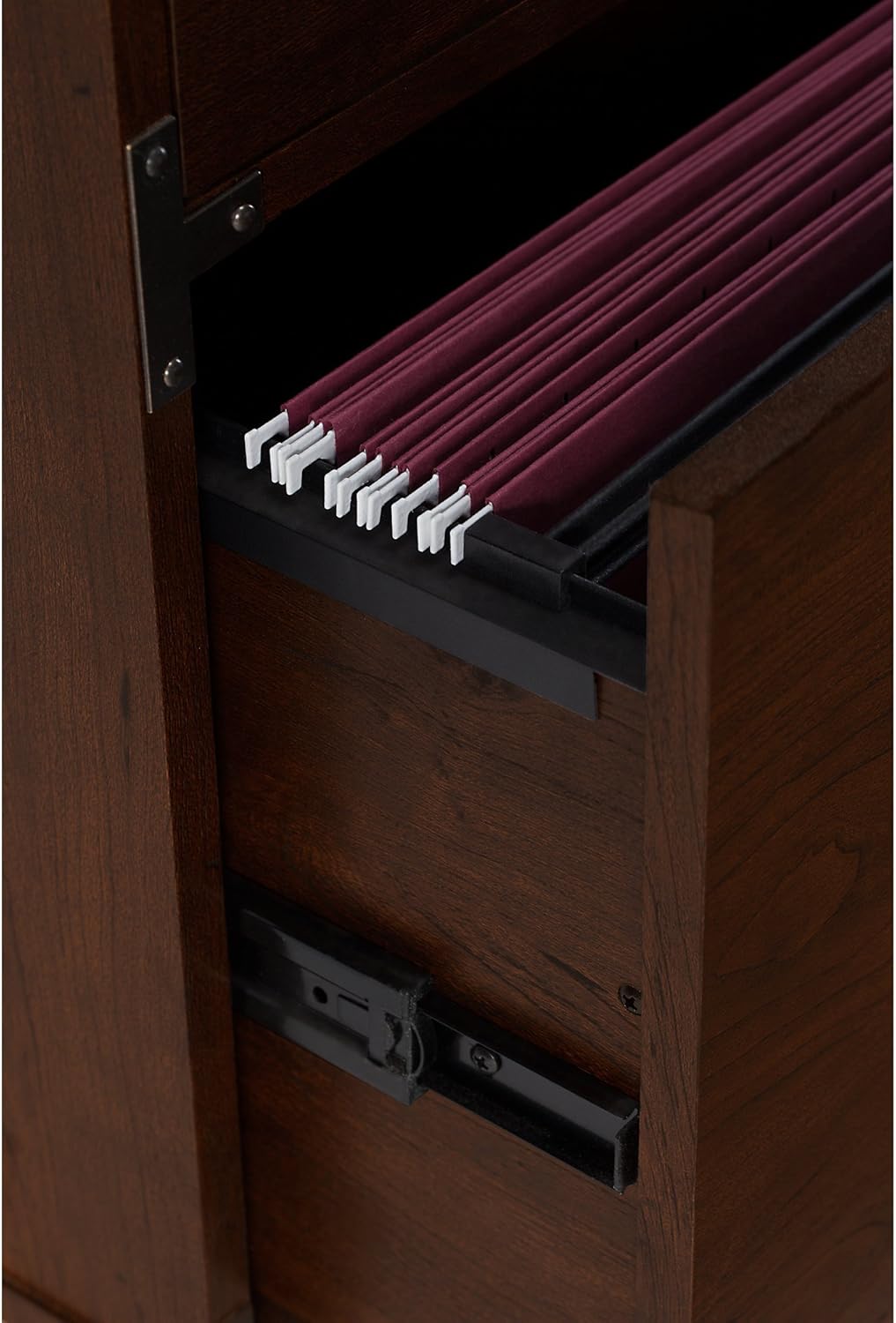 2 Drawer Mobile File Cabinet, Coastal Cherry R840