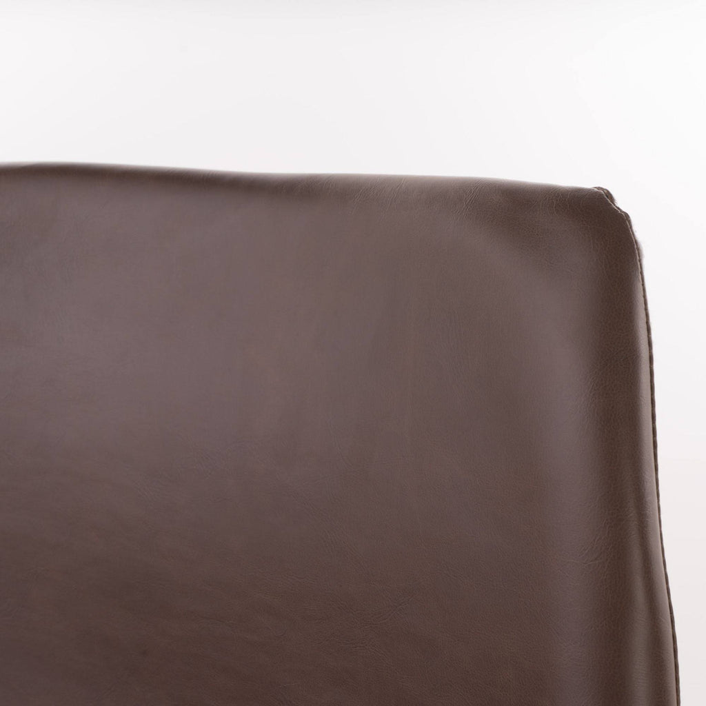 Set of 2 Brown and Black Counter Stools M867