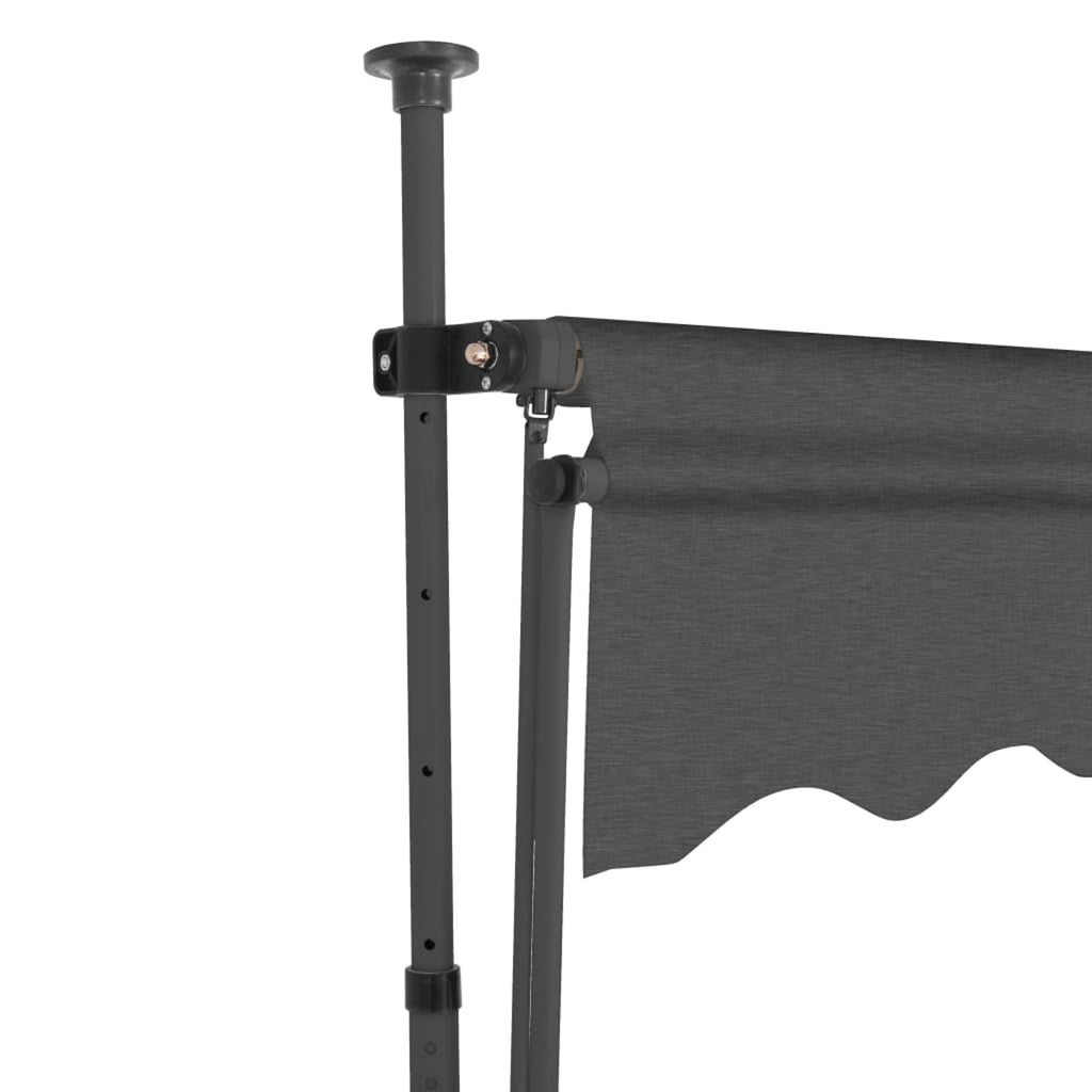 118.1" Anthracite Retractable Awning K2521