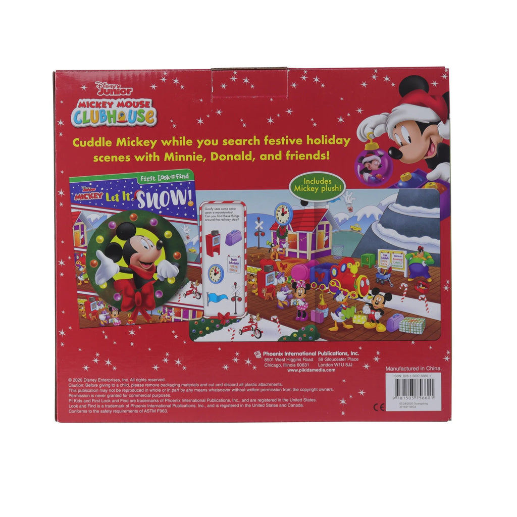 Mickey Mouse Clubhouse Book and Plush Gift Set J718