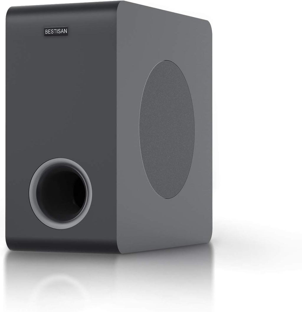 Compact Powered Subwoofer with Bluetooth 5.0 B407