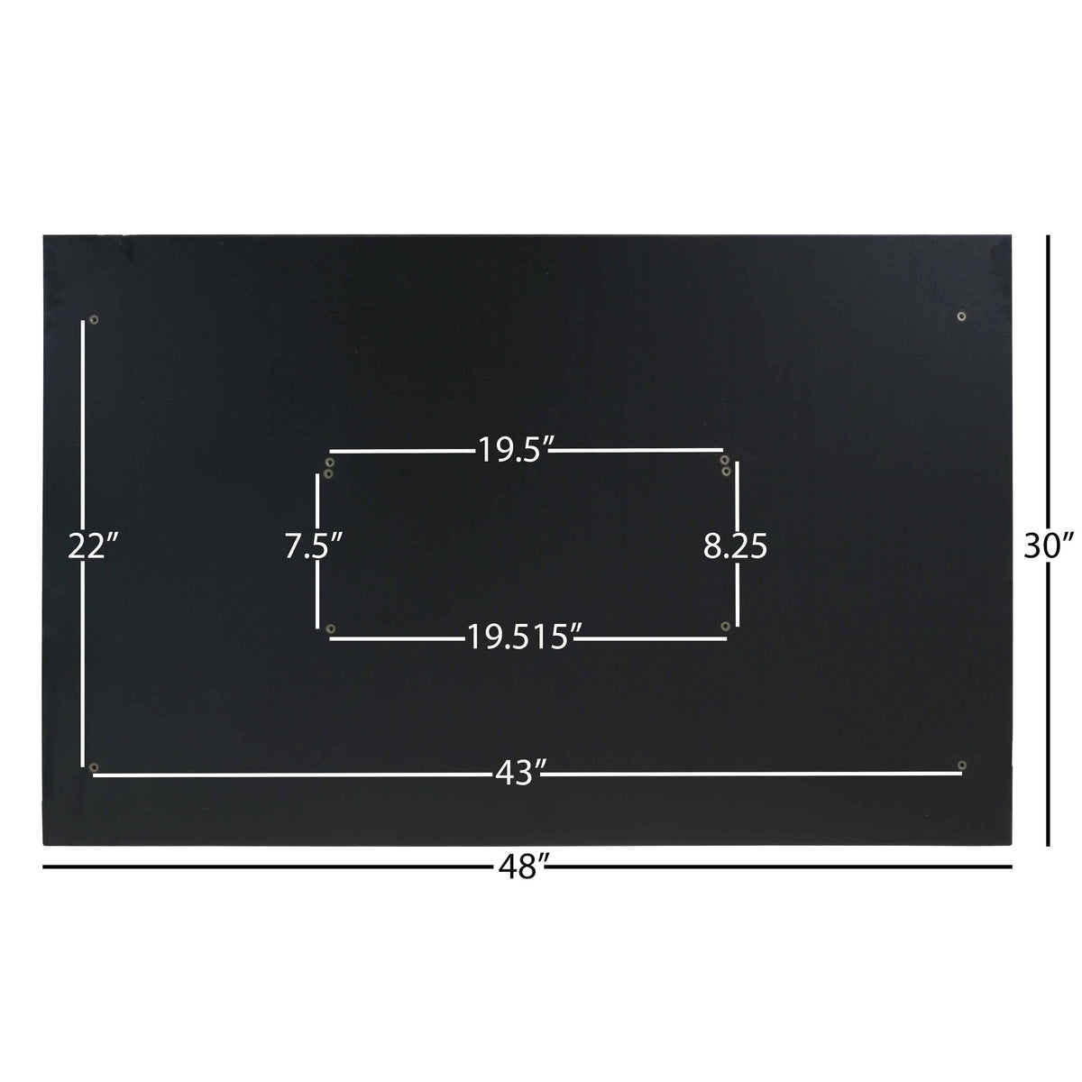 Black Desk Top Y3463