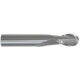 20mm Diameter 2 Flute Single Ball Bright Carbide End Mill R97138