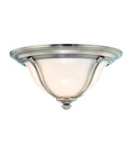 Antique Nickel Flush Mount Light T342673